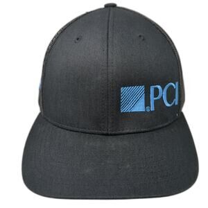 PCI Housekeeping & Pipe Snapback Trucker Hat Black One Size Sportex Safety